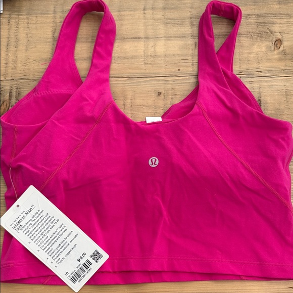 Lululemon Athletica Vibrant Pink Align Tank - Picture 3 of 3